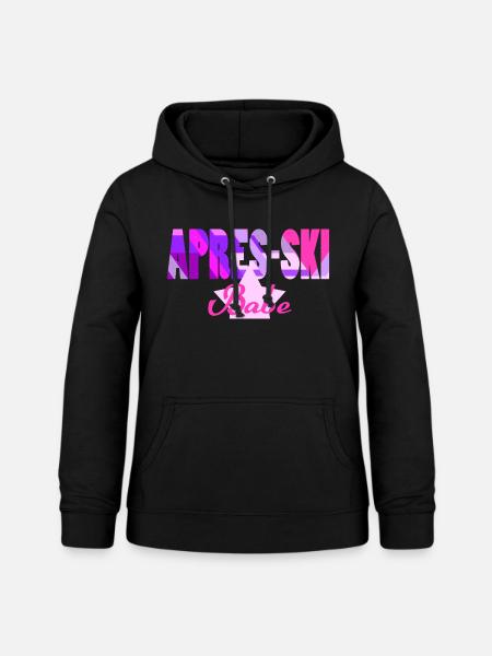 Apres Ski Babe - Frauen Hoodie - Schwarz