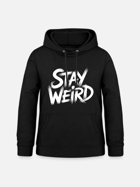Weird Vibes - Frauen Hoodie - Schwarz