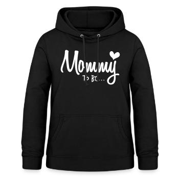 MOMMY TO BE ... - Women's Hoodie - black - Front - AI Model Female 172 light (172cm)