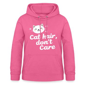 Funny Cat Lover Design - Women's Hoodie - pink - Front - AI Model Female 172 light (172cm)