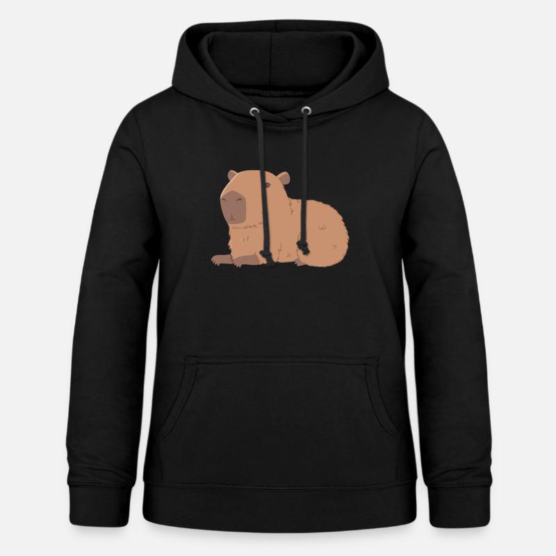 Resting Capybara - Women's Hoodie - black