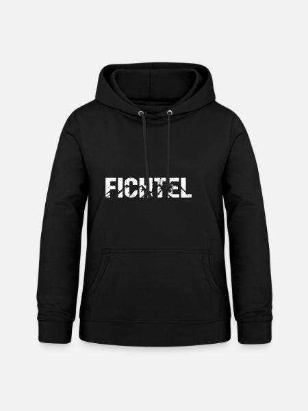 Fichtelberg Oberwiesenthal Berge - Frauen Hoodie - Schwarz