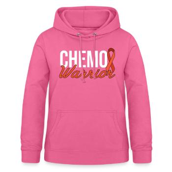 Chemo Warrior - Orange Bow - Women's Hoodie - pink - Front - AI Model Female 172 light (172cm)