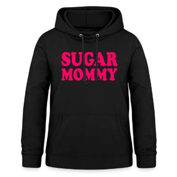 Sugar mommy - Sweat à capuche Femme - noir - Devant - AI Model Female 172 light (172cm)
