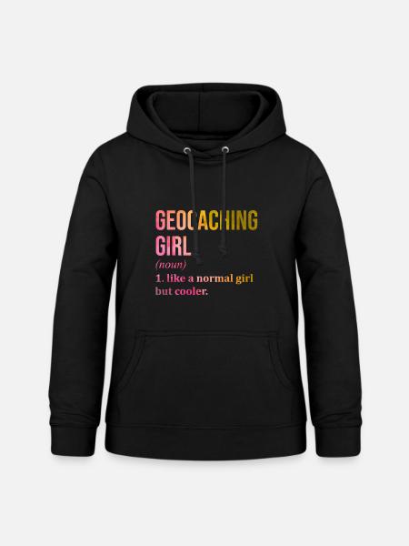 Geocache Geocache Geocache - Frauen Hoodie - Schwarz