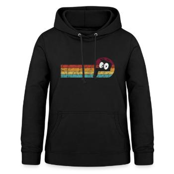 Chat chat de chat chat - Sweat à capuche Femme - noir - Devant - AI Model Female 172 light (172cm)