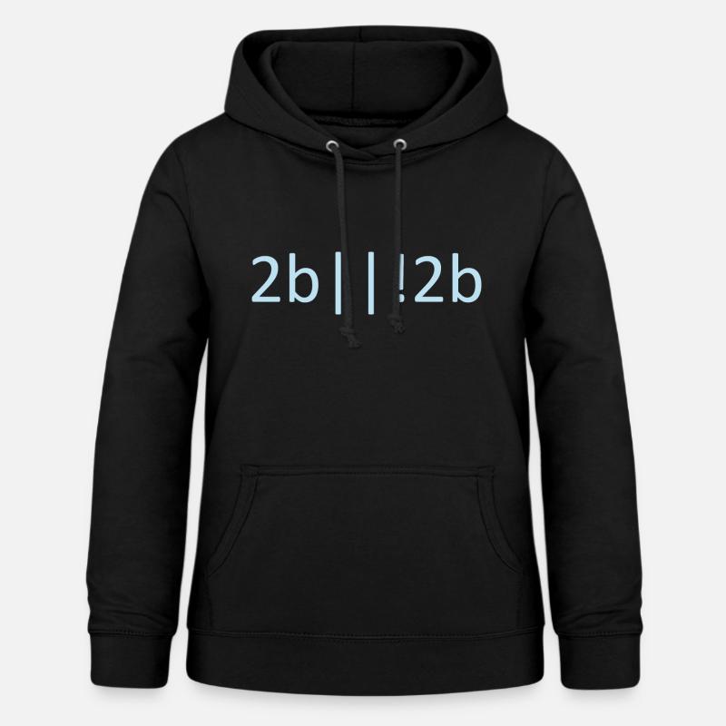 To Be Or Not To Be Programmer - Women's Hoodie - black