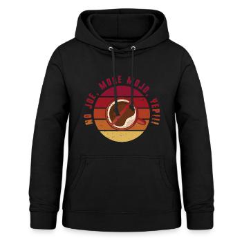 Kaffeeentzug Koffeinfrei Ex-Kaffeetrinker - Frauen Hoodie - Schwarz - Vorne - AI Model Female 172 light (172cm)