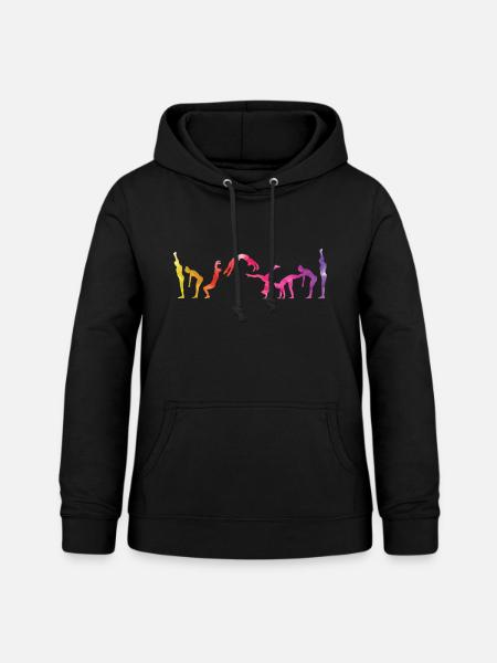 Turnen Kunst - Frauen Hoodie - Schwarz