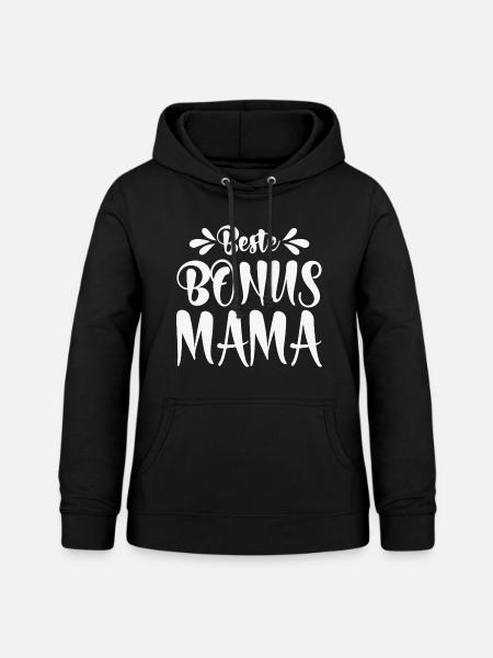 Beste Bonus Mama - Frauen Hoodie - Schwarz