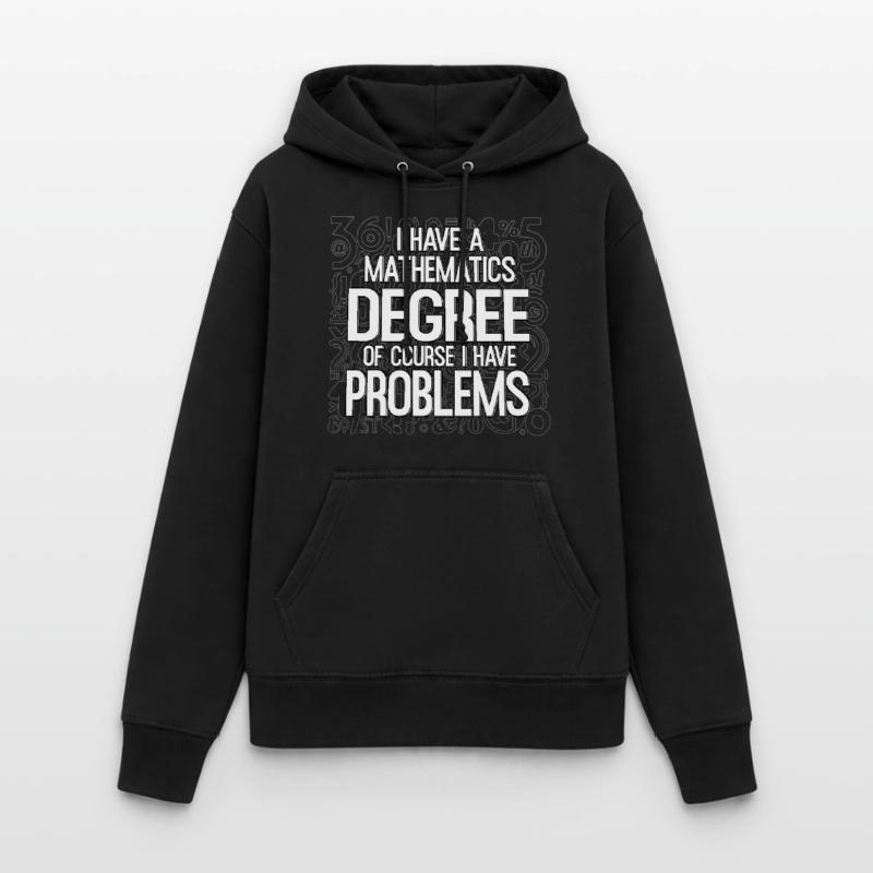 Mathématicien Mathe maths Maths Problèmes Sweat à capuche Femme