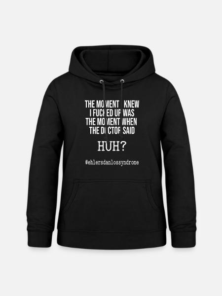 EDS Ehlers Danlos Syndrom - Frauen Hoodie - Schwarz