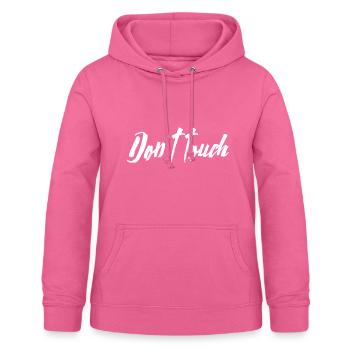 Do not touch! - Women's Hoodie - pink - Front - AI Model Female 172 light (172cm)