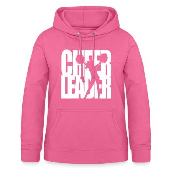 Cheerleader - Frauen Hoodie - Pink - Vorne - AI Model Female 172 light (172cm)