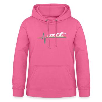 Maillot de bain de piscine - Sweat à capuche Femme - rose - Devant - AI Model Female 172 light (172cm)