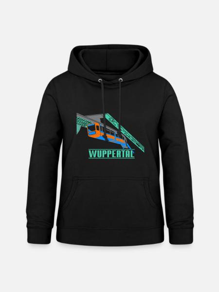 Wuppertal Schwebebahn - Frauen Hoodie - Schwarz