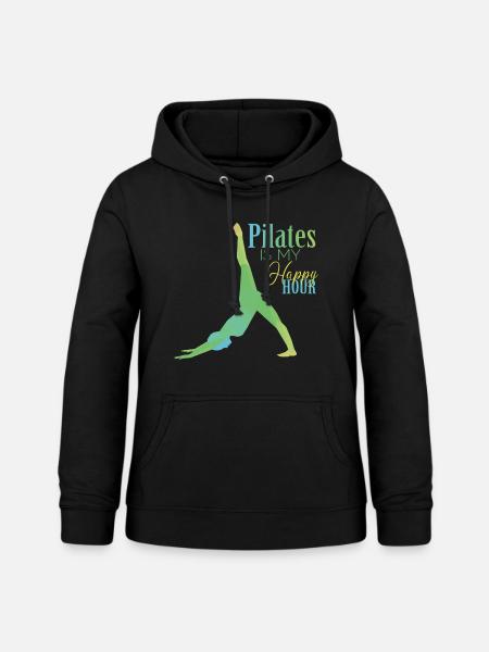 Pilates - Frauen Hoodie - Schwarz