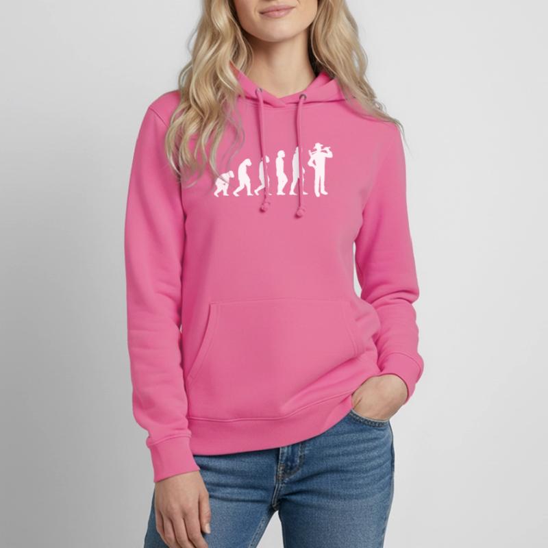 Evolution Gärtner Frauen Hoodie
