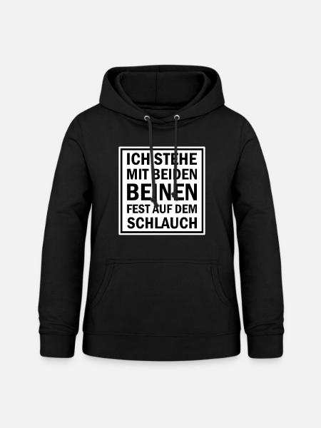Lustiger Spruch - Frauen Hoodie - Schwarz