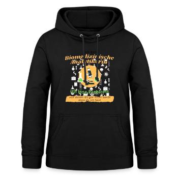 BMA ich löse Probleme - Frauen Hoodie - Schwarz - Vorne - AI Model Female 172 light (172cm)