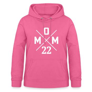 Mama 22 Mama ist 2022 werdende Mutter 2022 - Frauen Hoodie - Pink - Vorne - AI Model Female 172 light (172cm)