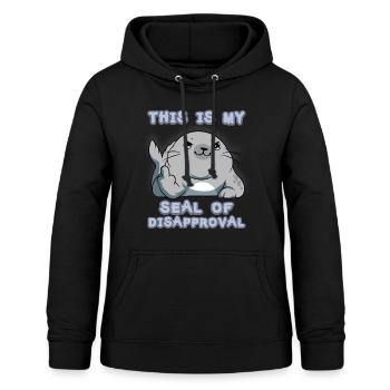 Ocean Snorkeling Life Fish Rejection T-shirt - Frauen Hoodie - Schwarz - Vorne - AI Model Female 172 light (172cm)