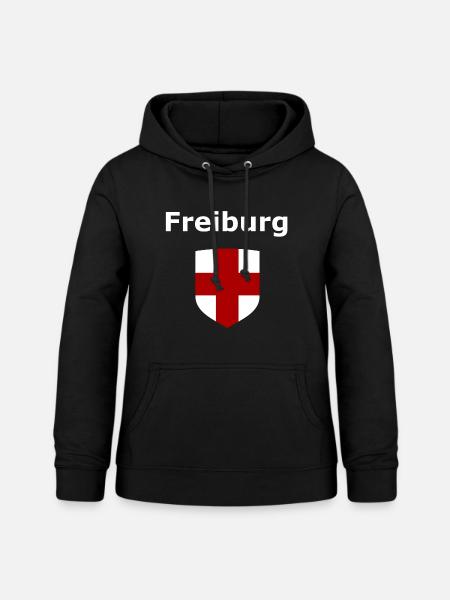 Die Freiburger - Frauen Hoodie - Schwarz