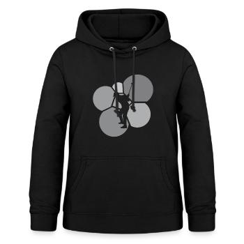 Golf Golfball Golfplatz Golfschläger - Frauen Hoodie - Schwarz - Vorne - AI Model Female 172 light (172cm)