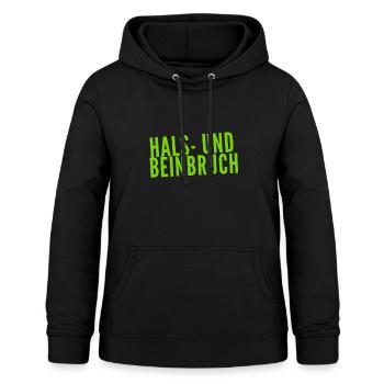 alles gute - Frauen Hoodie - Schwarz - Vorne - AI Model Female 172 light (172cm)