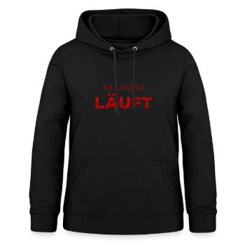 alles wunderbar - Frauen Hoodie - Schwarz - Vorne - AI Model Female 172 light (172cm)