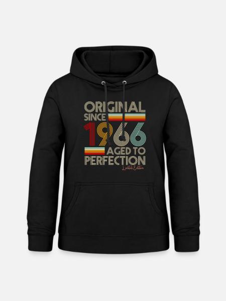 1966 - Frauen Hoodie - Schwarz