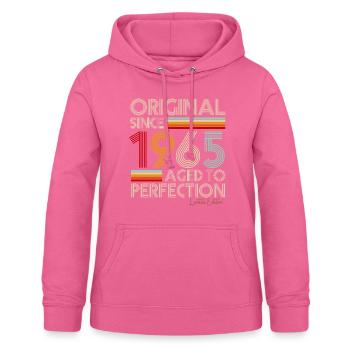 1965 - Frauen Hoodie - Pink - Vorne - AI Model Female 172 light (172cm)