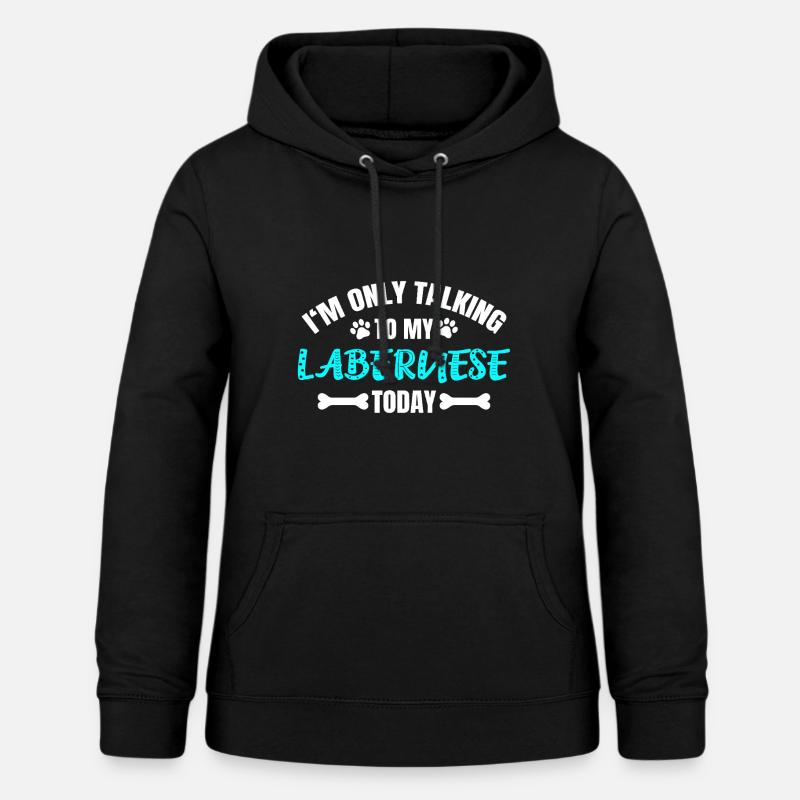 Labernese - Felpa con cappuccio da donna - nero
