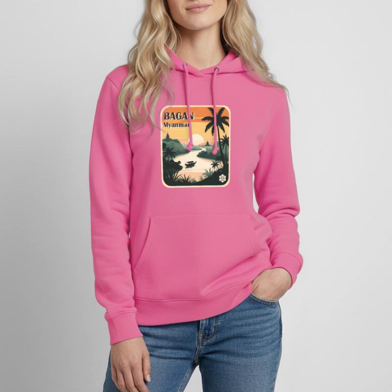 Bagan, Myanmar Women's Hoodie