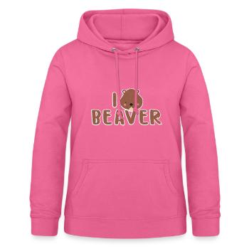 Biber - Frauen Hoodie - Pink - Vorne - AI Model Female 172 light (172cm)