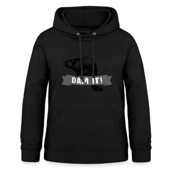 Biber - Frauen Hoodie - Schwarz - Vorne - AI Model Female 172 light (172cm)
