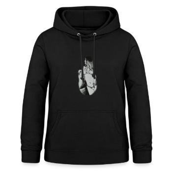 Sexy Frau - Frauen Hoodie - Schwarz - Vorne - AI Model Female 172 light (172cm)
