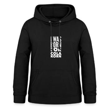 Dire drôle pour les amis du grain de cola et les buveurs - Sweat à capuche Femme - noir - Devant - AI Model Female 172 light (172cm)