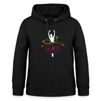 ballet-dance - Women's Hoodie - black - Front - AI Model Female 172 light (172cm)