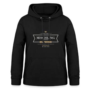 Mischling - Proud Owner - solo - Frauen Hoodie - Schwarz - Vorne - AI Model Female 172 light (172cm)