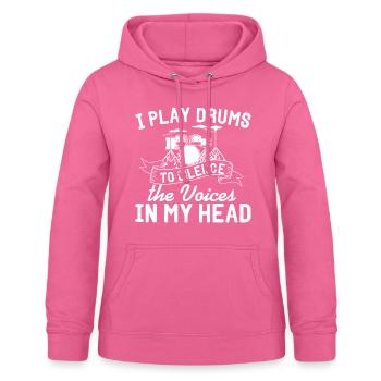 Ass Cartouches Gun Idiots Fight Enemy Pistol - Sweat à capuche Femme - rose - Devant - AI Model Female 172 light (172cm)