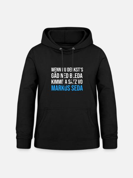 Markus Söder - Frauen Hoodie - Schwarz