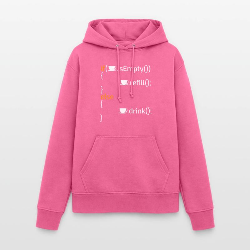 Lustiger Kaffeeprogrammier-Witz I Frauen Hoodie