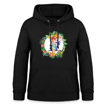 Summer Holidays - Frauen Hoodie - Schwarz - Vorne - AI Model Female 172 light (172cm)
