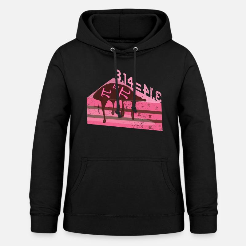 Math 3.14 = Pie Pi - Sweat à capuche Femme - noir