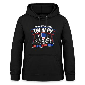 Islande North Pride - Sweat à capuche Femme - noir - Devant - AI Model Female 172 light (172cm)
