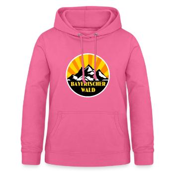 Bayrischer Wald - Frauen Hoodie - Pink - Vorne - AI Model Female 172 light (172cm)