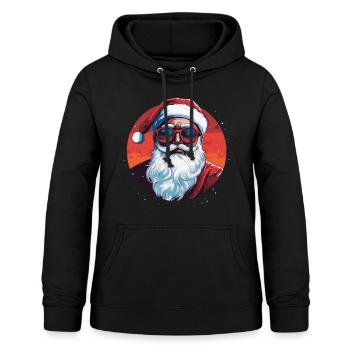 Frohe Weihnachten - Frauen Hoodie - Schwarz - Vorne - AI Model Female 172 light (172cm)