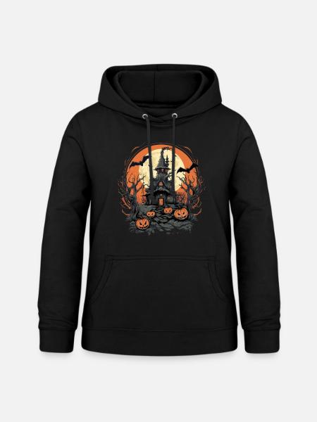 Halloween - Frauen Hoodie - Schwarz