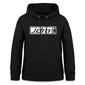 JDM Japanese Domestic Market Rising Sun - Frauen Hoodie - Schwarz - Vorne - AI Model Female 172 light (172cm)